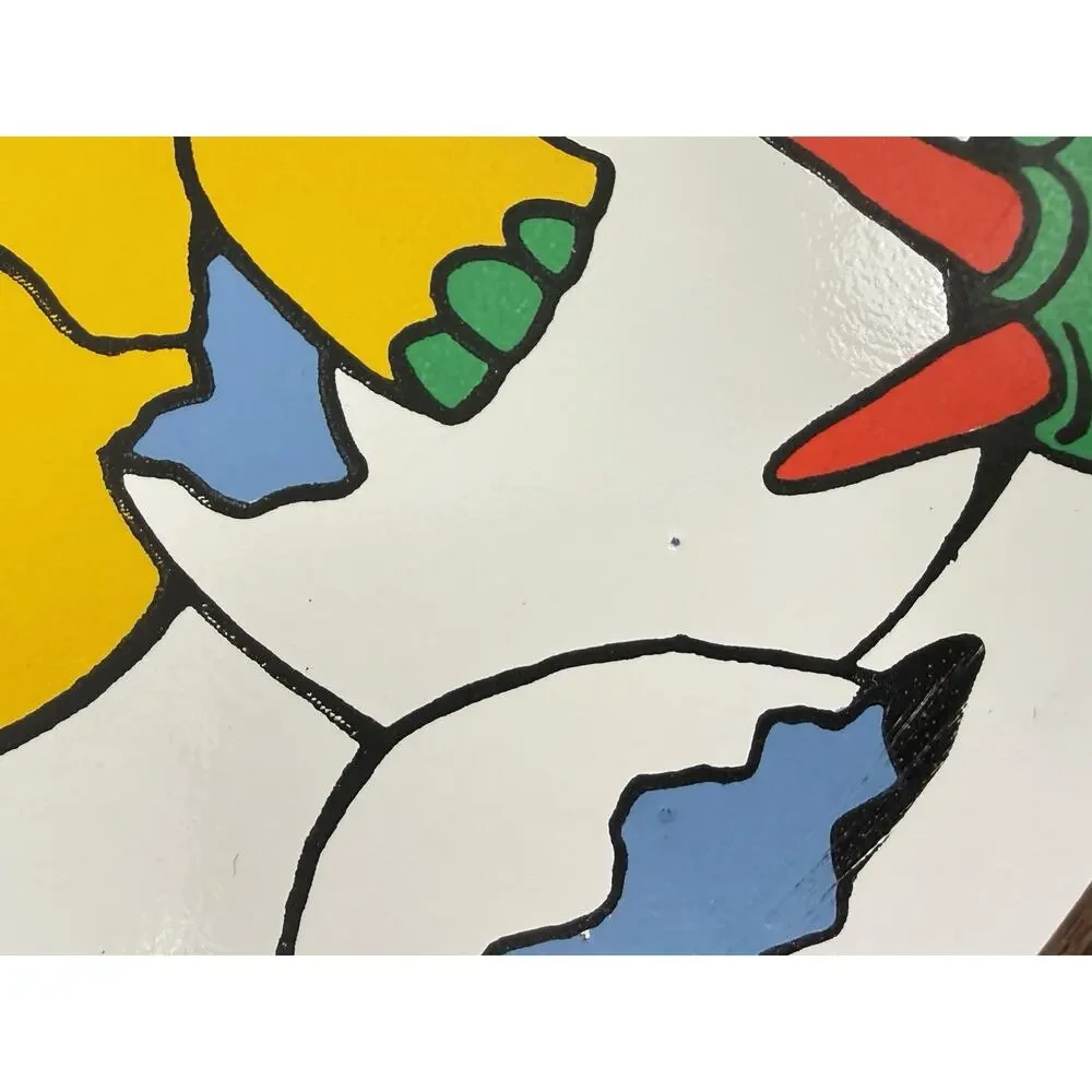 2‎ Vintage Vinyl Kids Dinosaur Placemats 1980's 12